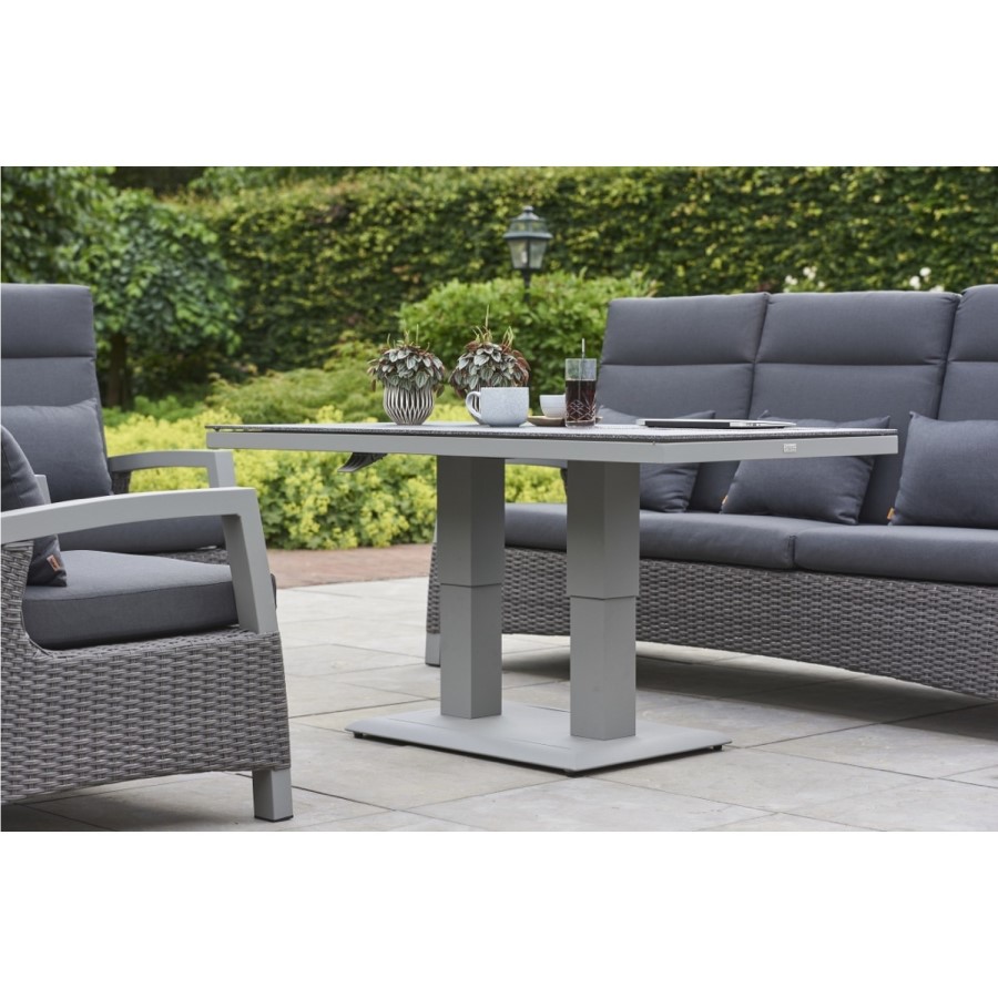 Aloha Grey Lounge Set with Gas Lift Table