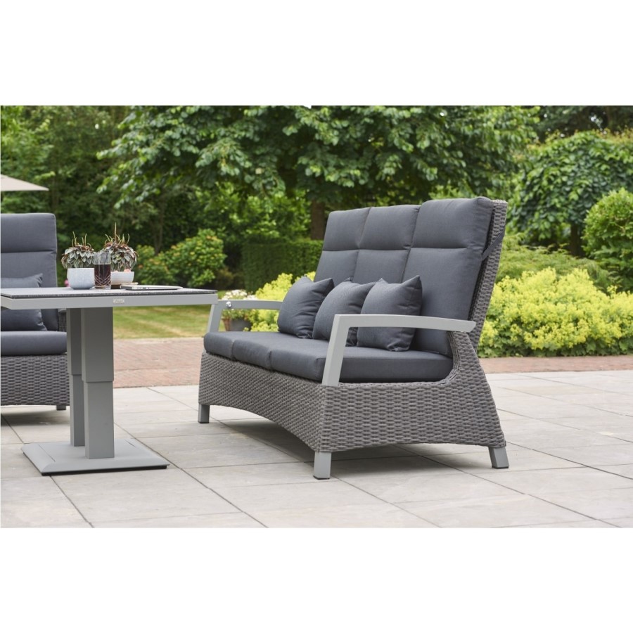 Aloha Grey Lounge Set with Gas Lift Table