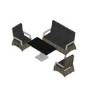 Aloha Grey Lounge Set with Gas Lift Table