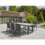 Outdoor Grey 6 Seater Dining Set - Stelvio