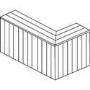 Fiji Grey Outdoor Bar with Teak Top