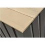 Fiji Grey Outdoor Bar with Teak Top