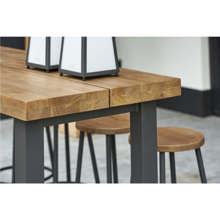 8 Seater Outdoor Bar Table and Stools - Nevada