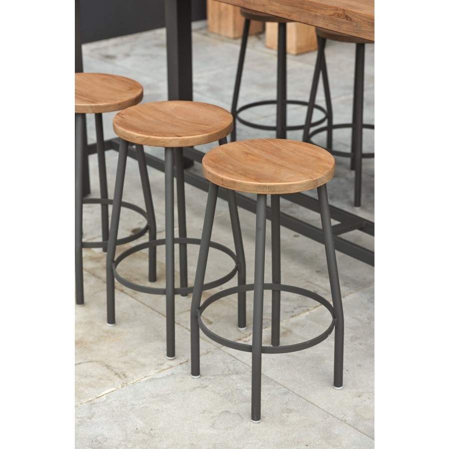 8 Seater Outdoor Bar Table and Stools - Nevada