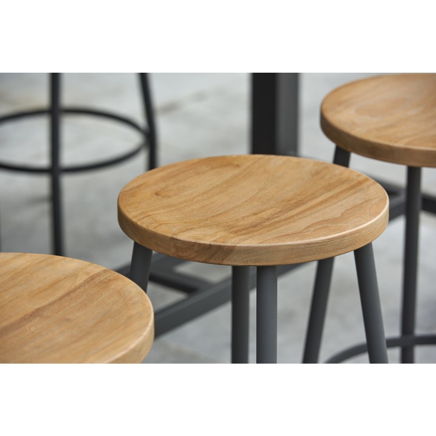 8 Seater Outdoor Bar Table and Stools - Nevada