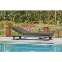 Fitz Roy Grey Sun Lounger