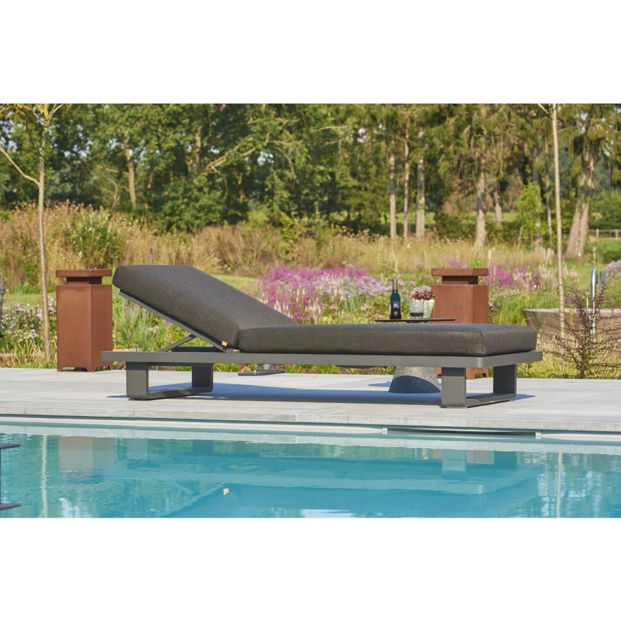 Fitz Roy Grey Sun Lounger