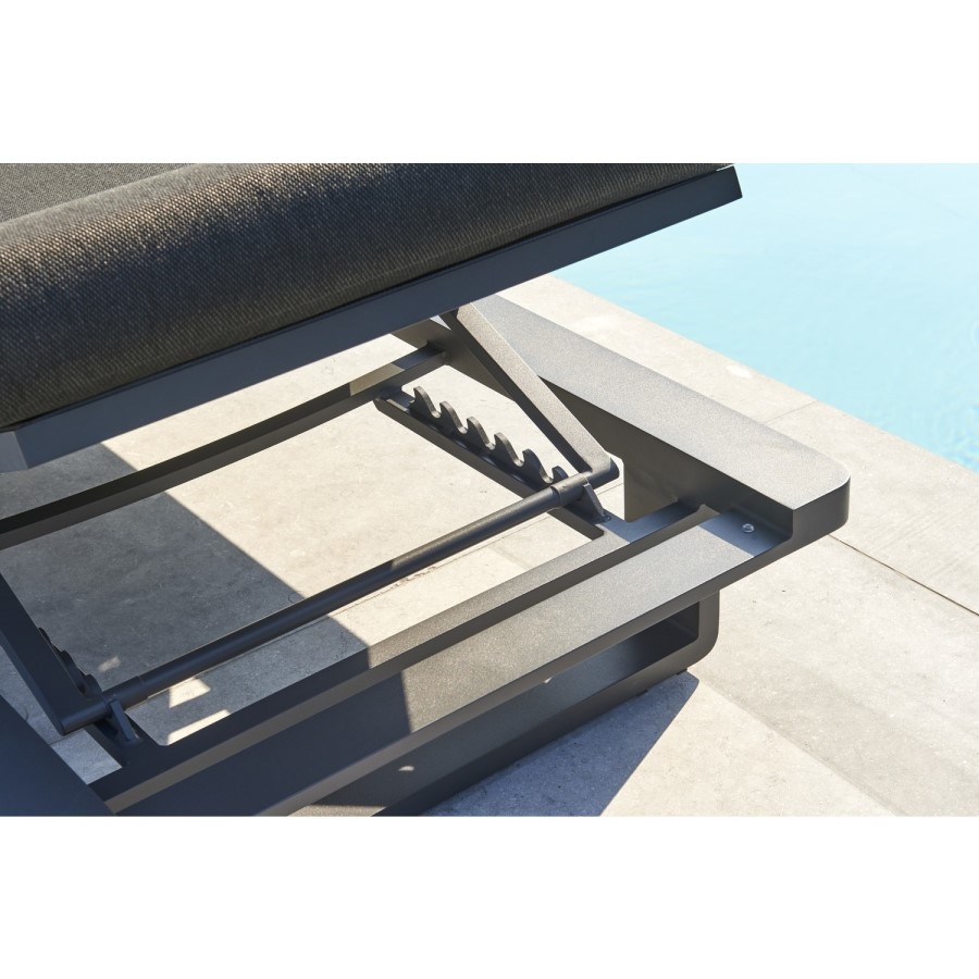Fitz Roy Grey Sun Lounger