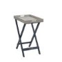 Blue Folding Garden Butler Tray - Galaxy