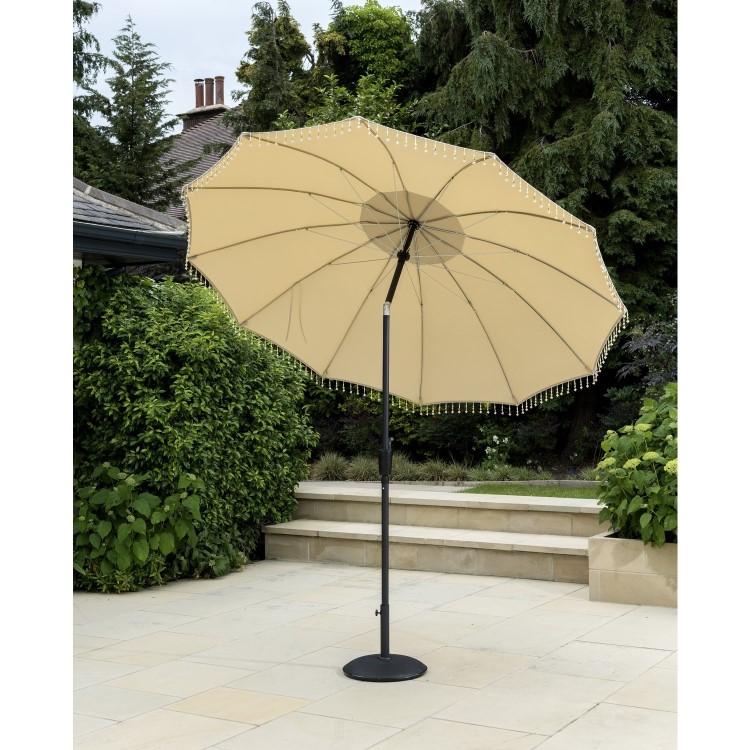 Cream Carrousel Parasol