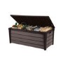 Keter Brushwood Outdoor Grey Plastic Storage Box 454L