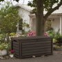 Keter Hingham Brown Garden Storage Box 625L