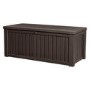 GRADE A1 - Brown Outdoor Strage Box - Rockwood