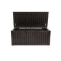 GRADE A1 - Brown Outdoor Strage Box - Rockwood