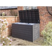 Keter XXL Grey Garden Storage Deck Box 870L