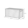 Keter XXL Grey Garden Storage Deck Box 870L