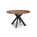 FOL103445 Round Walnut Dining Table - Seats 4 - Liberty