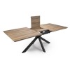 Rectangle Extendable Walnut Dining Table - Seats 6-8 - Liberty