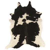 Rodeo Genuine Cowhide Rug in Black & White - 180x230cm 