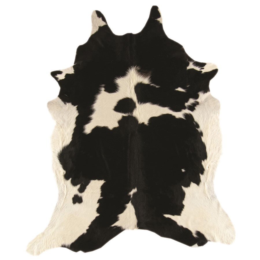 Rodeo Genuine Cowhide Rug in Black & White - 180x230cm 