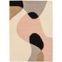 Matrix Abstract Pastel Pink Rug - 120x170cm