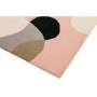 Matrix Abstract Pastel Pink Rug - 120x170cm