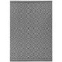 Patio Indoor/Outdoor Black & White Diamond Rug - 200x290cm