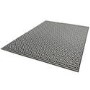 Patio Indoor/Outdoor Black & White Diamond Rug - 200x290cm