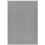 Antibes Indoor/Outdoor Arrow Textured Grey Rug - 200x290cm