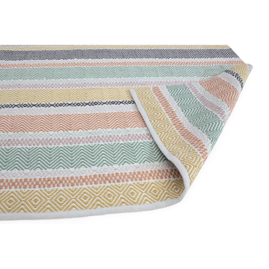 Boardwalk Indoor/Outdoor Pastel Multi Coloured Rug - 200x290cm