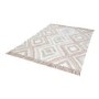 Carlton Indoor/Outdoor Textured Pink & Grey Rug - 200x290cm