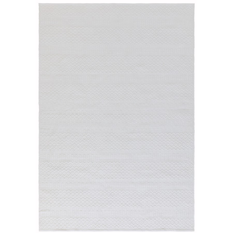 Halsey Indoor/Outdoor White Rug 200x290cm