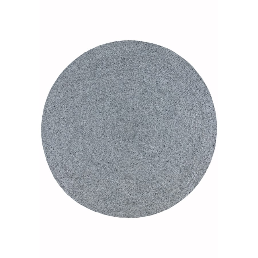 Nico Indoor/Outdoor Grey Round Rug - 200x200cm