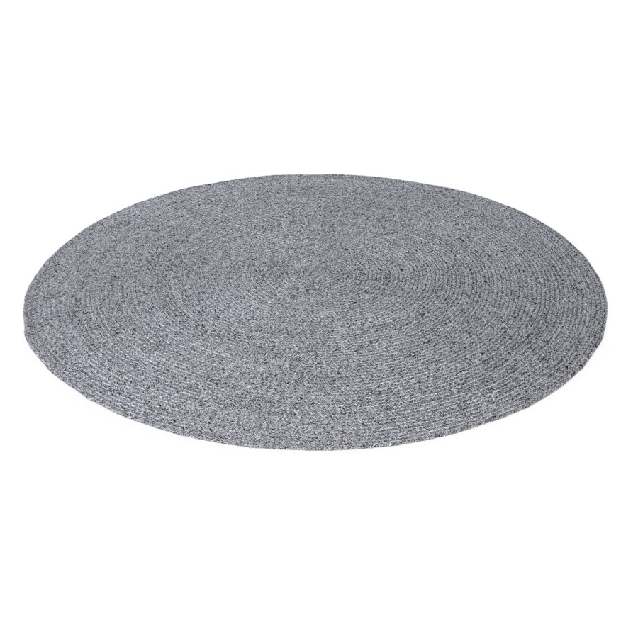 Nico Indoor/Outdoor Grey Round Rug - 200x200cm