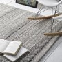 Ripley Chunky Knit Rug in Natural Grey - 120x170cm