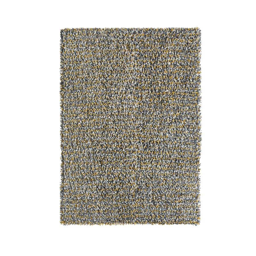 Shaggy Ochre Rug - 230 x 160 cm - Rocks - Ripley