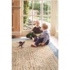 Ripley Natural Jute Rug with Blue Border - 160x230cm
