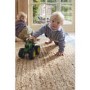 Ripley Natural Jute Rug with Blue Border - 160x230cm