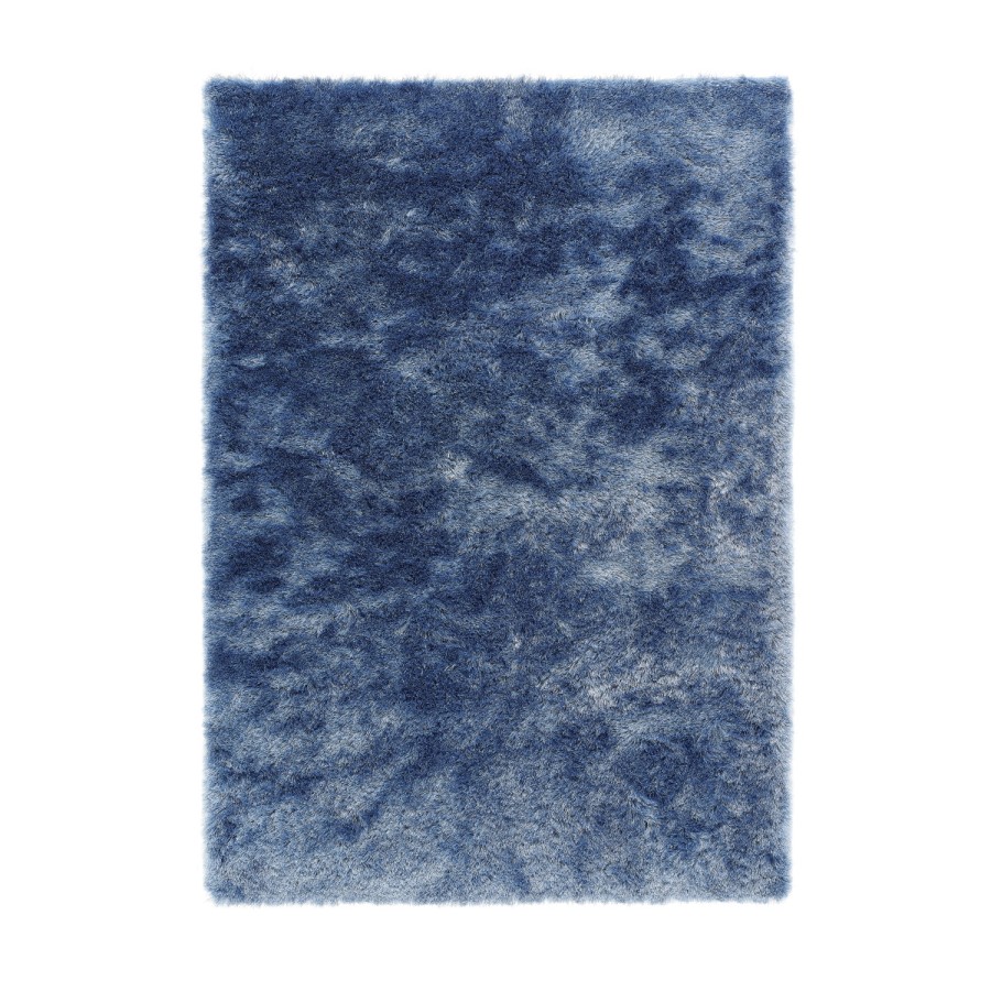 Blue Shaggy Rug - 170x120cm - Ripley