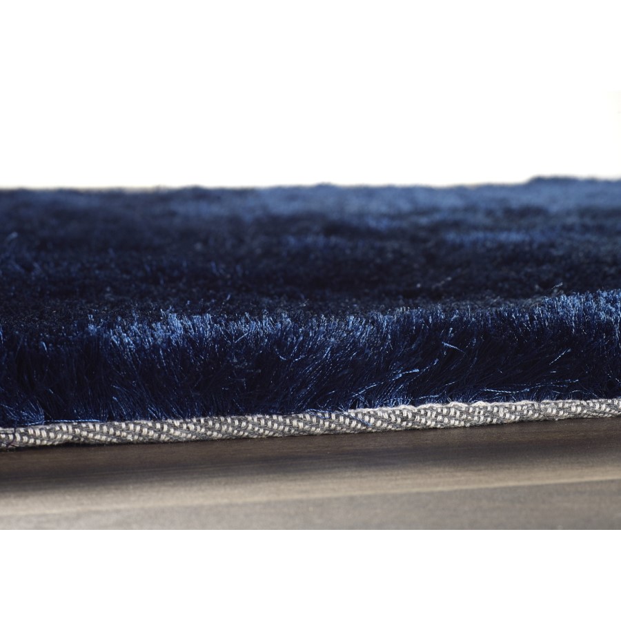 Navy Shaggy Rug - 170x120cm - Ripley