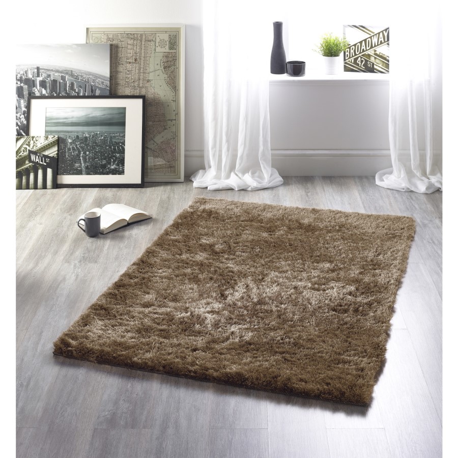 Mink Shaggy Rug - 170x120cm - Ripley