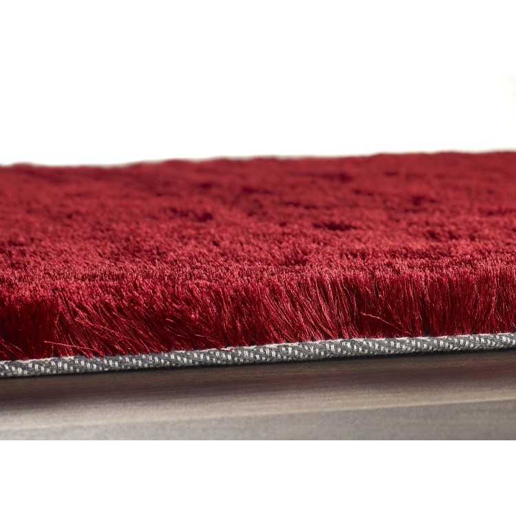 Red Shaggy Rug - 170x120cm - Ripley