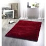 Red Shaggy Rug - 170x120cm - Ripley