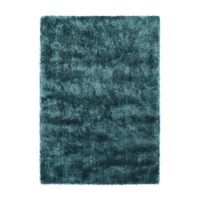 Teal Shaggy Rug - 170x120cm - Ripley