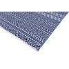 Halsey Indoor/Outdoor Blue &amp; White Geometric Patterned Rug - 200x290cm