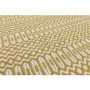 Halsey Indoor/Outdoor Mustard & White Geometric Runner Rug - 66x240cm