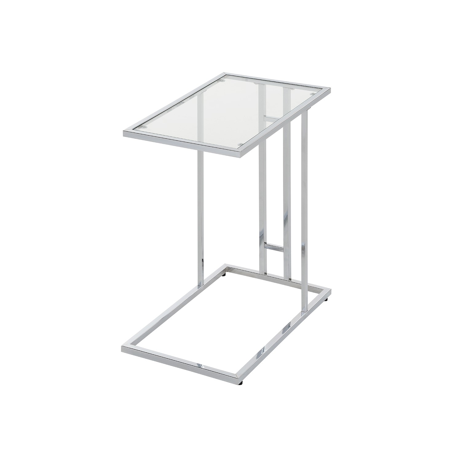 Harry Stainless Steel Sofa Table Clear