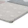 Brooklyn Pink & Grey Kids Rug -  80x150cm