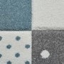 Brooklyn Blue & Grey Kids Rug - 150x80cm
