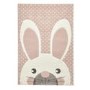 Brooklyn Pink Bunny Kids Rug - 150x80cm